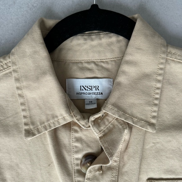 INSPR-D BY TEZZA UTILITARIAN CROPPED JACKET - Picture 4 of 9